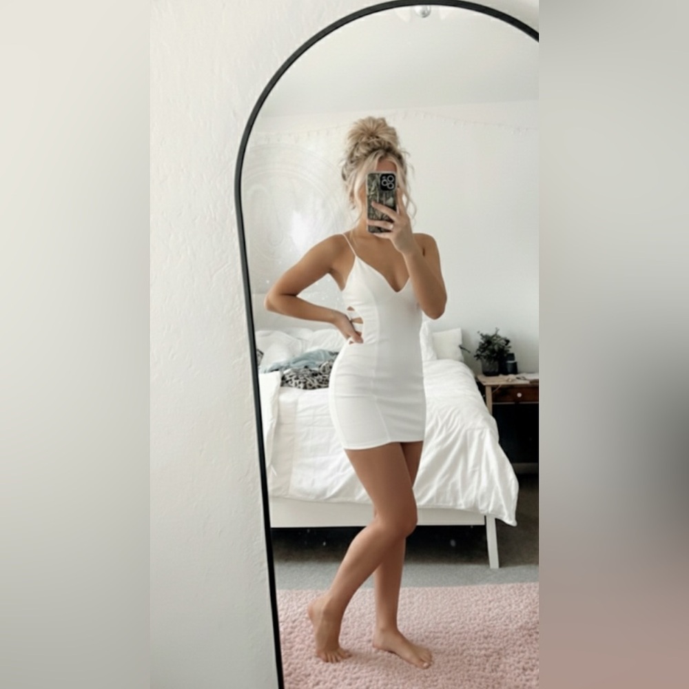 Triple Threat Rhinestone Bodycon Dress